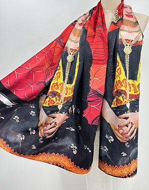 Frontier Frida Kahlo Scarf 14FRD