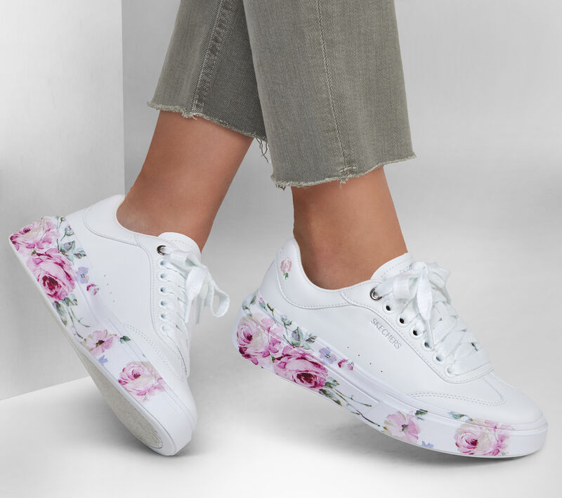 Skechers 185062/WHT Cordova Classic - Painted Florals