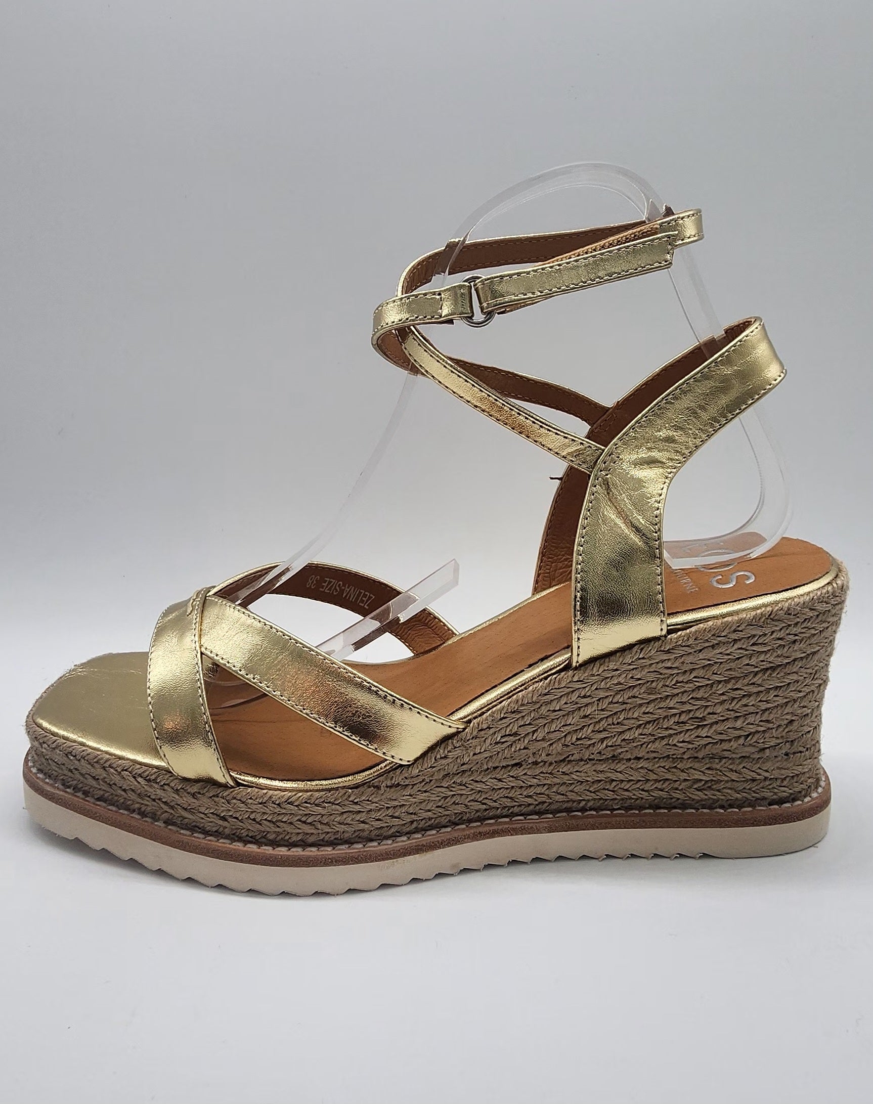 Zelina Wedge in Champagne Zelina Wedge in Champagne