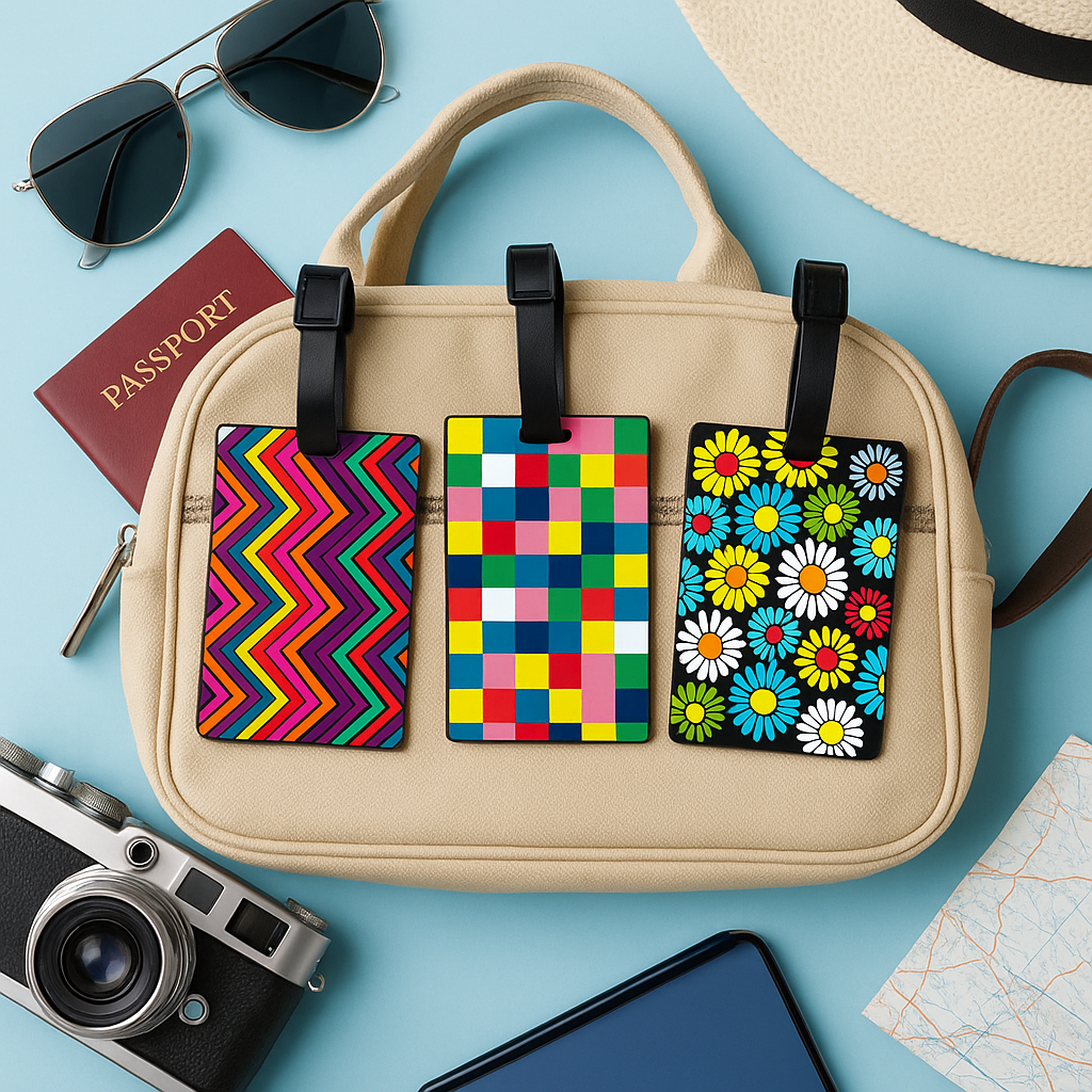 Sassy Duck Graphic Luggage Tag