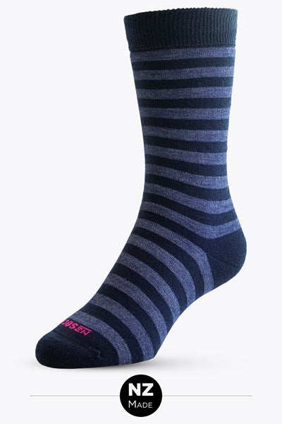 NZ Sock Co Merino Full Cushion Stripe