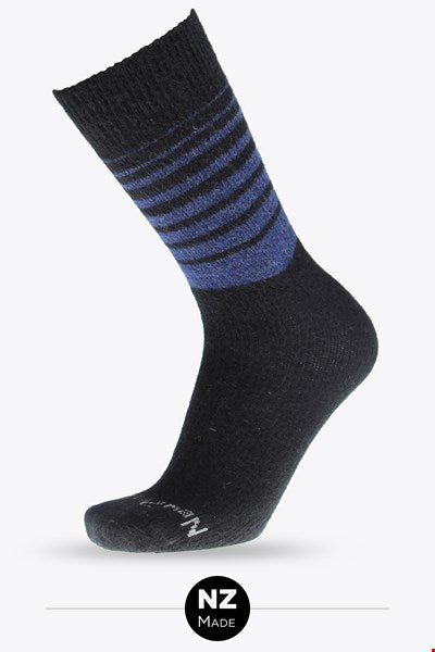 NZ Sock Co Merino Possum Stripe