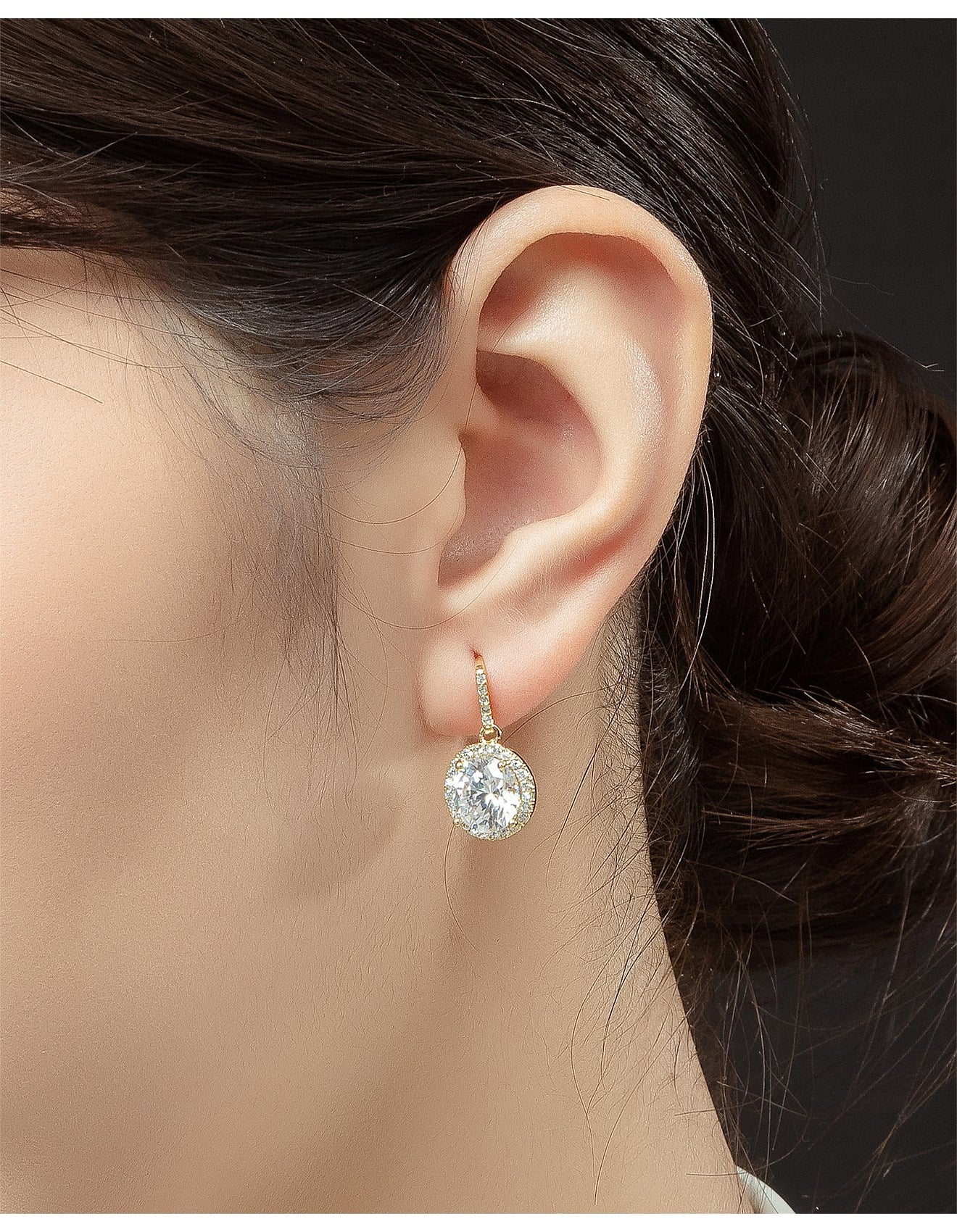 Gregory Ladner CZ Drop Earring