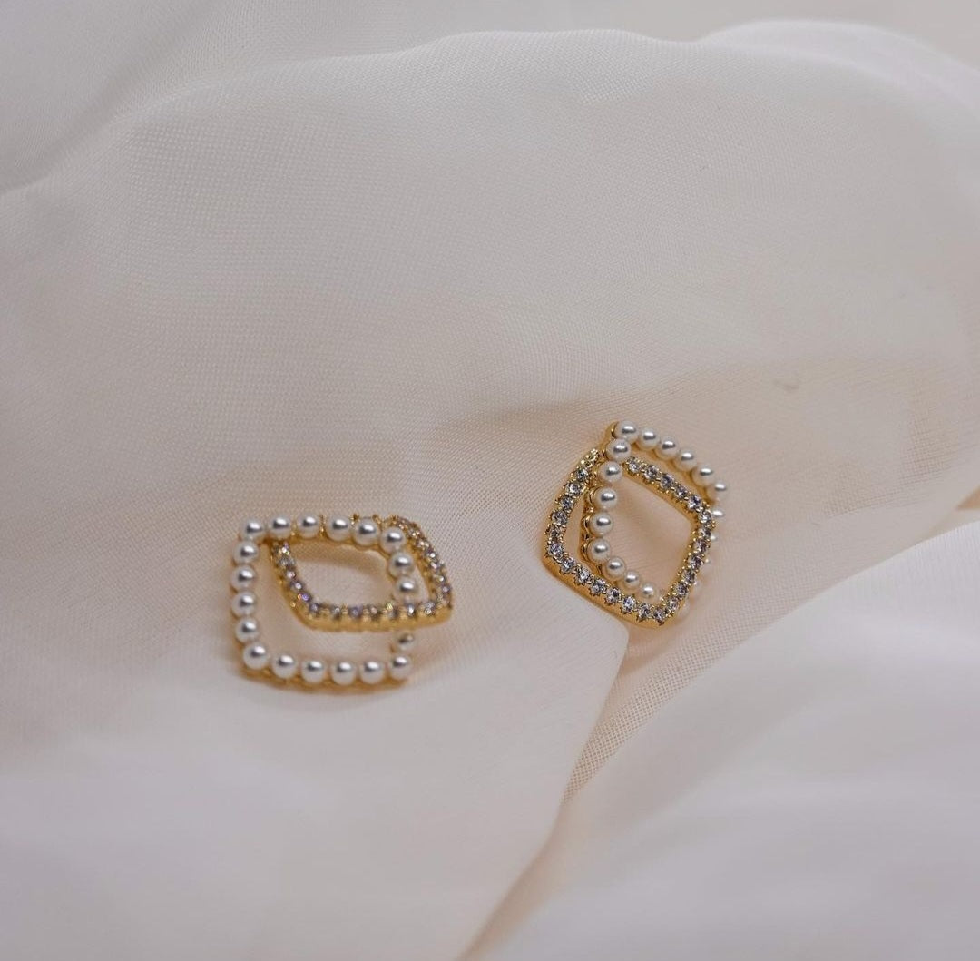 Gregory Ladner Double Square Earring