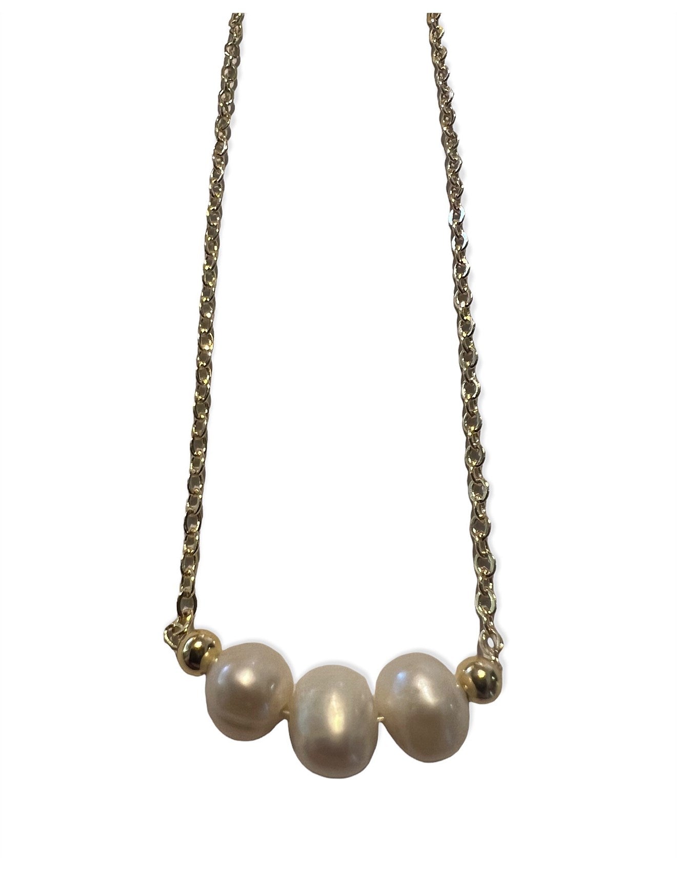 Gregory Ladner Triple Pearl Fine Necklace