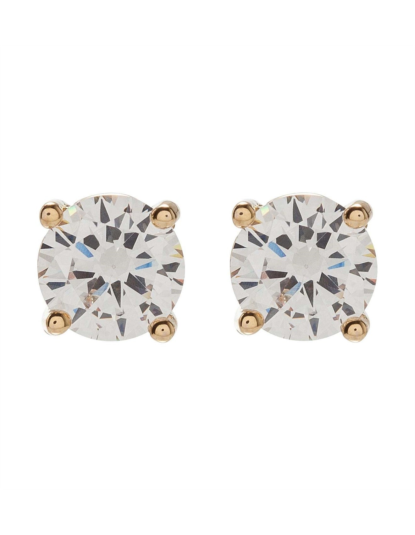 Gregory Ladner CZ Round Stud