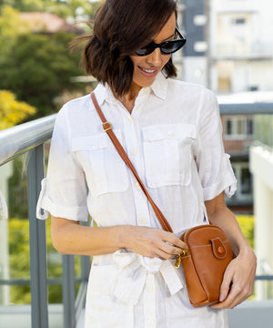 Sassy Duck Georgie Leather X Body