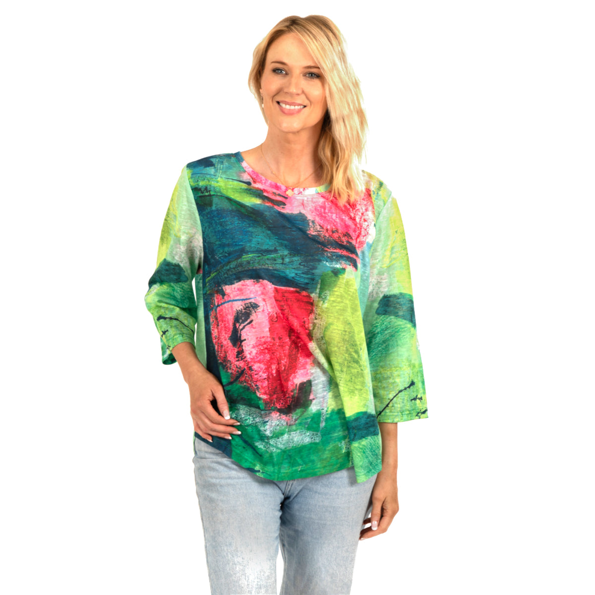 Sassy Duck Gabrielle Patterned Tee