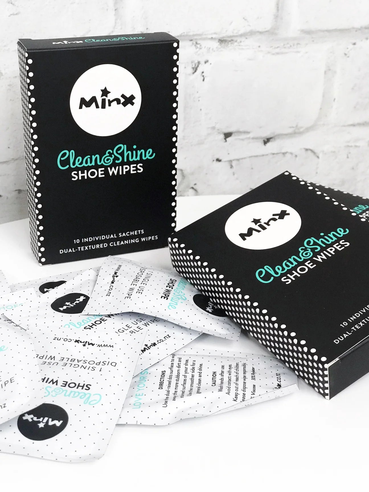 Minx Clean & Shine Wipes