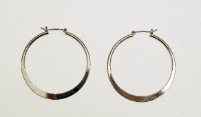 Gregory Ladner Oval Hoop Earring