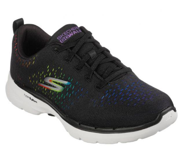 Skechers 124520/BKMT Go Walk 6-Vibrant Energy