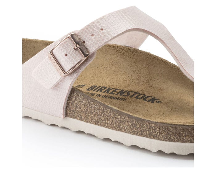 Gizeh suede leather washed metallic rose gold new arrivals